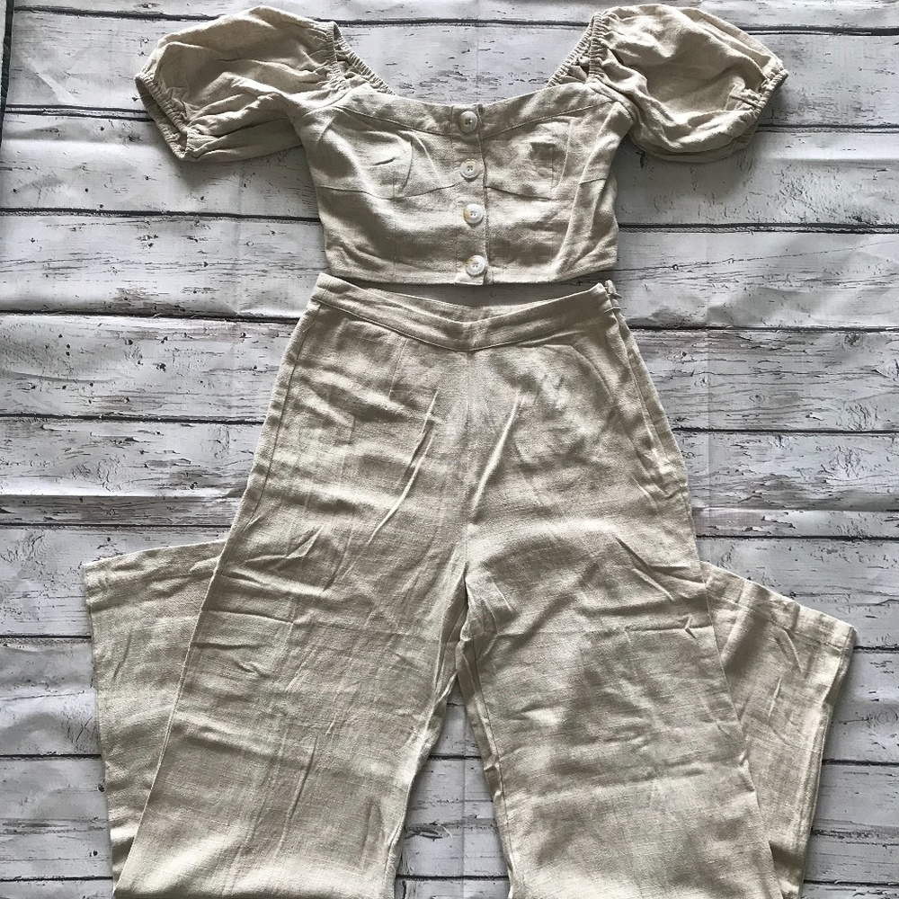 Social Call Sand Two Piece Set - Small